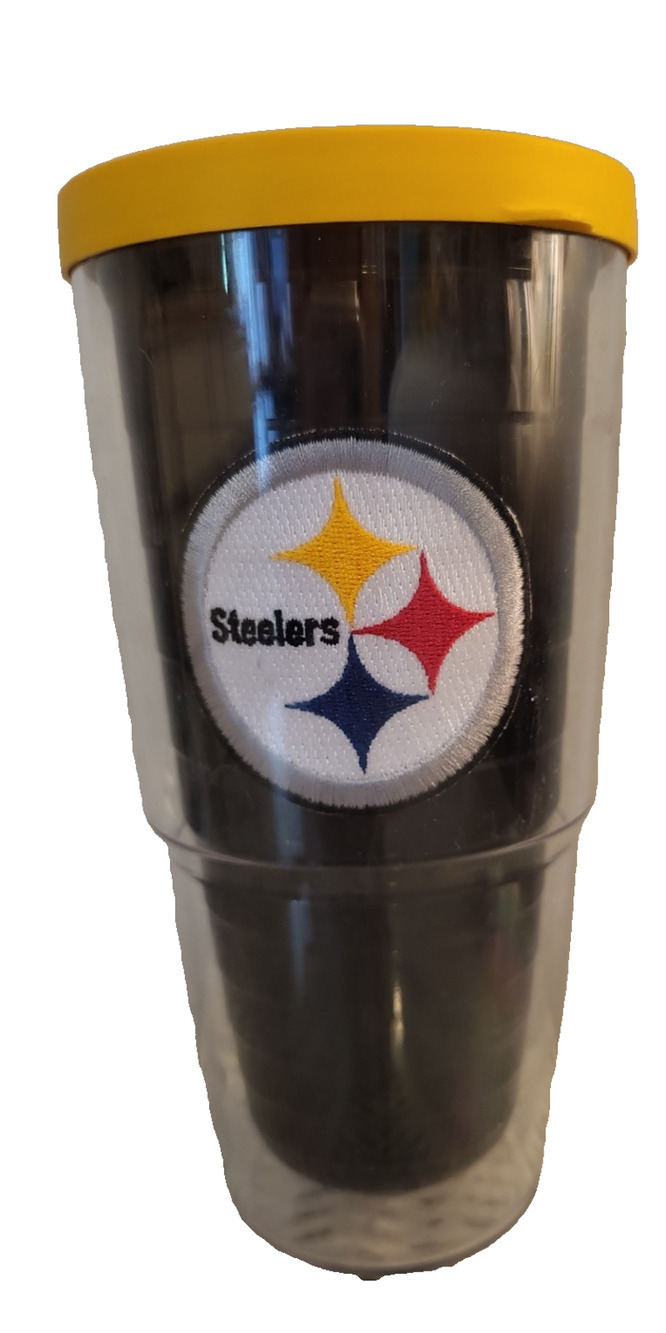 Pittsburgh Steelers Tervis Tumbler Drinking Cup NFL Official License Hot/Cold